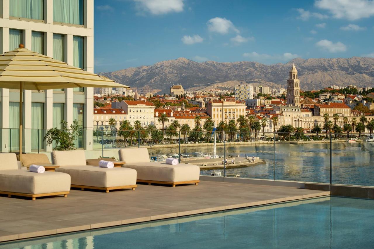 Hotel Ambasador Split Luaran gambar View from the hotel
